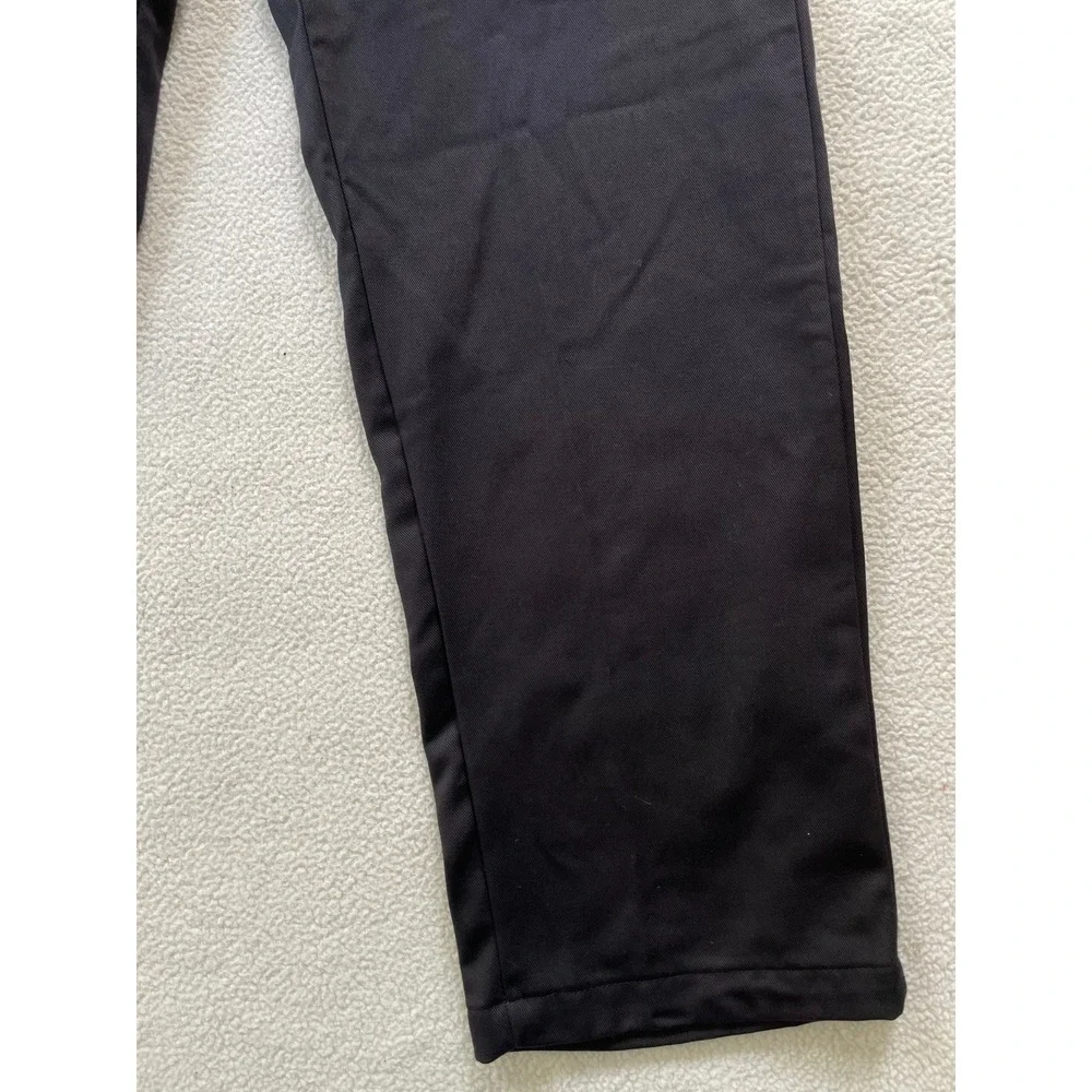 Red Kap Mens 34x32 Work Pants Black PC44BK1 100% Cotton Straight Leg
